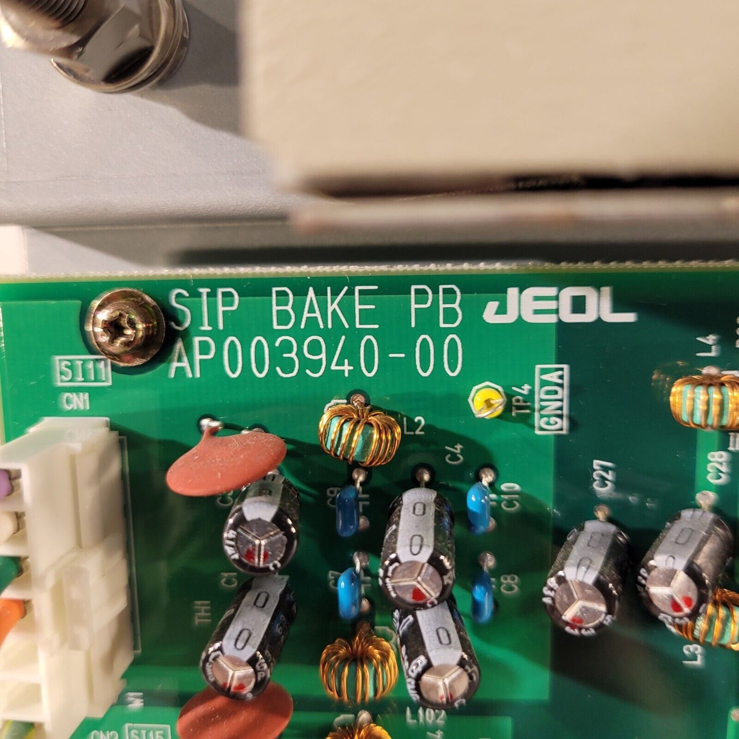 Jeol Power Supply Breaker Box SIP BAKE PB AP003940-00 From Jeol SM67010BU
