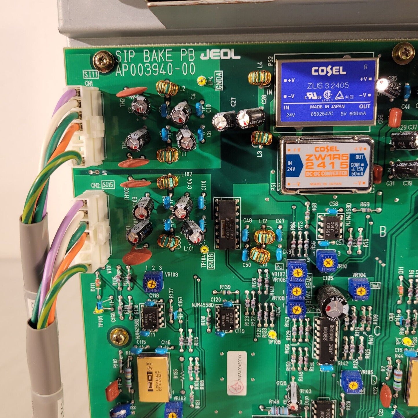 Jeol Power Supply Breaker Box SIP BAKE PB AP003940-00 From Jeol SM67010BU