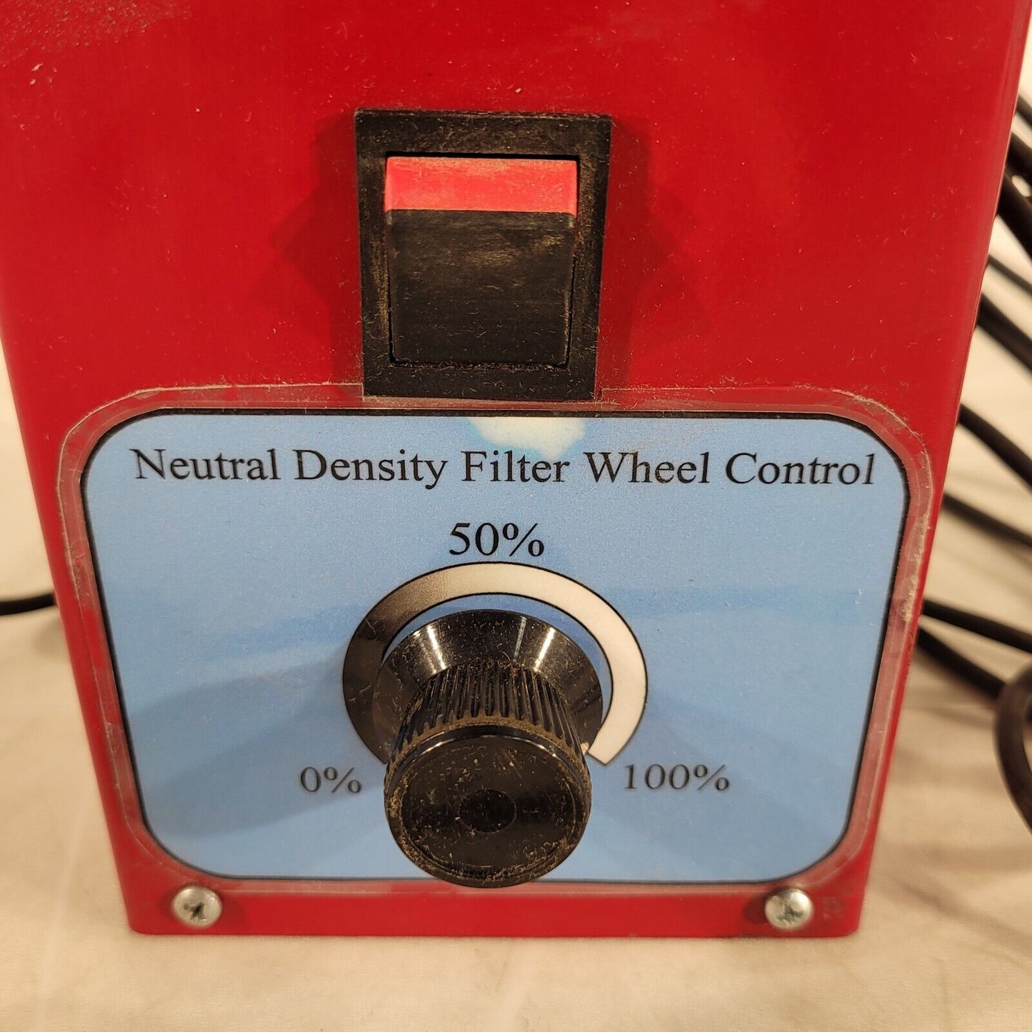 Neutral Density Filter Wheel Control Box Gradient Optical Attenuation