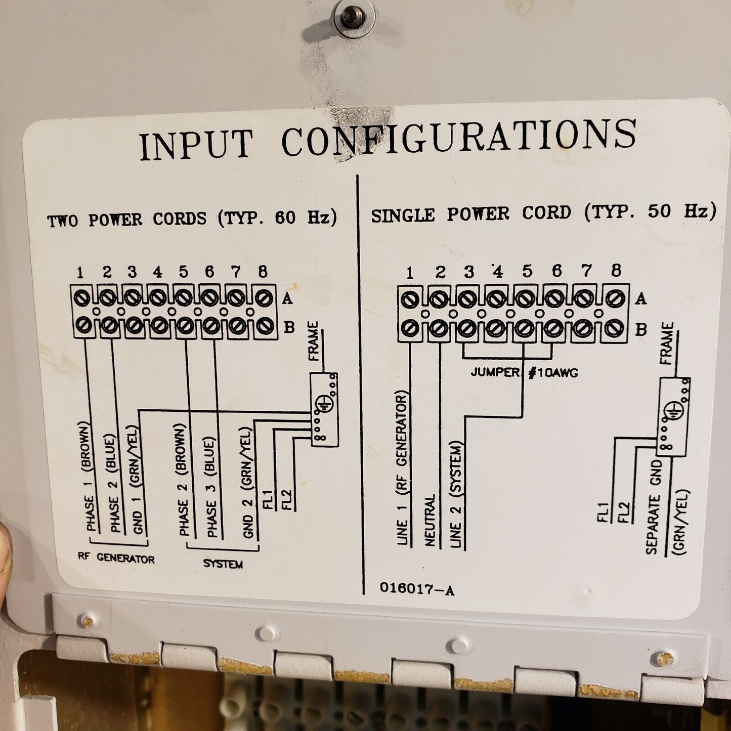 MDS SCIEX Elan 9000 PDU Power Dist Breaker Box 028709 From ICP Mass Spectrometer