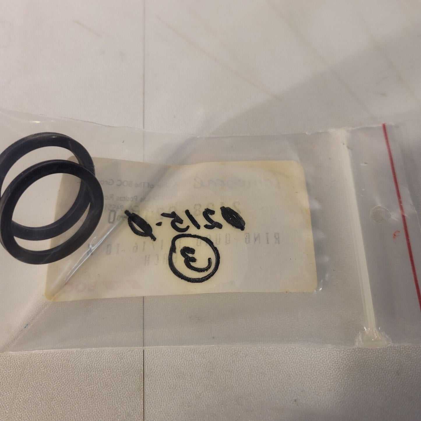 BOC Edwards 2108-0215-0 Ring Quad 1-1/16" ID Rubber Gasket Seal Vacuum *2 Pack*