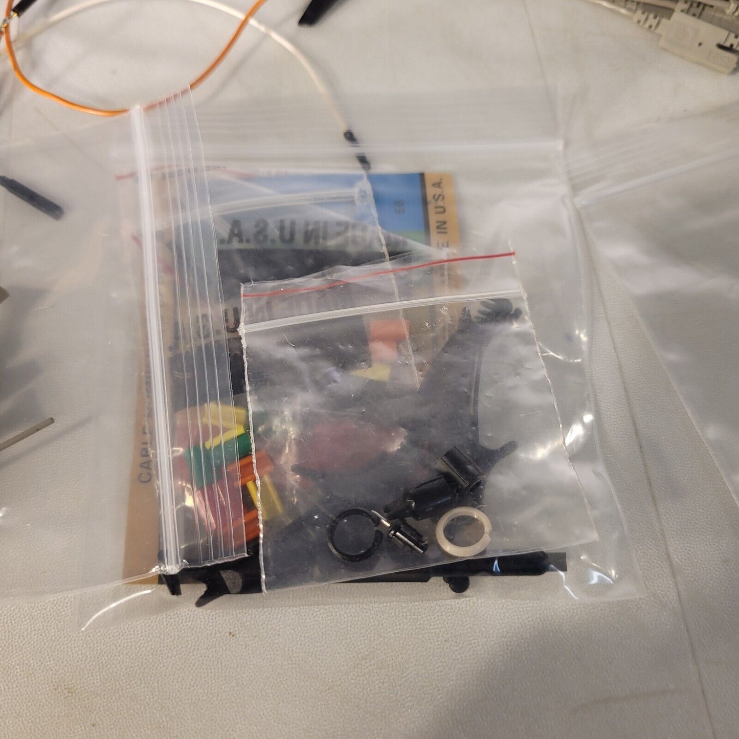 Lot of HP Hewlett Packard and Tek Tektronics Probe Tips, Wires, And Grabbers