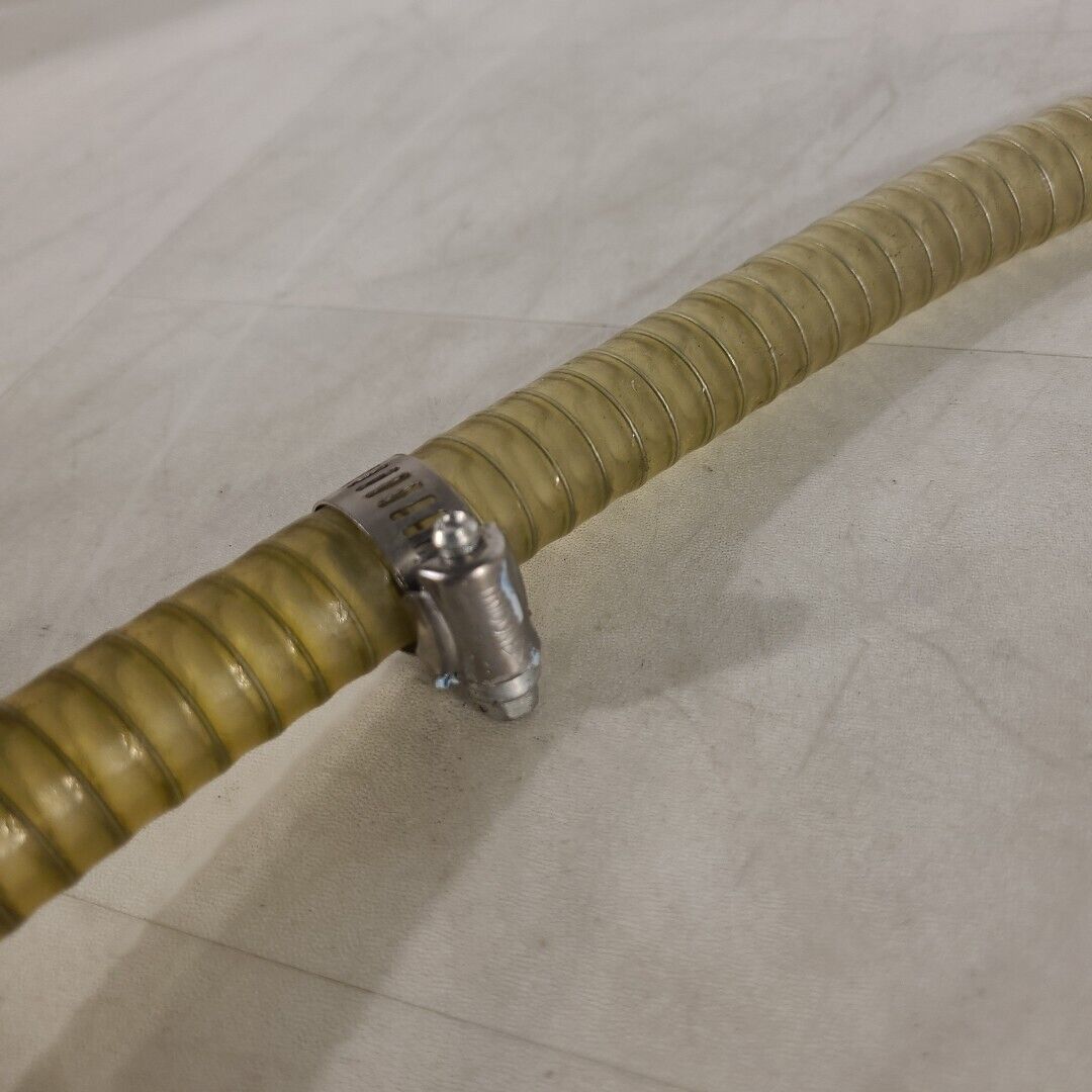 KF16 NW16 Reinforced High Vacuum Hose 3ft Length From Perkin Elmer Elan 9000