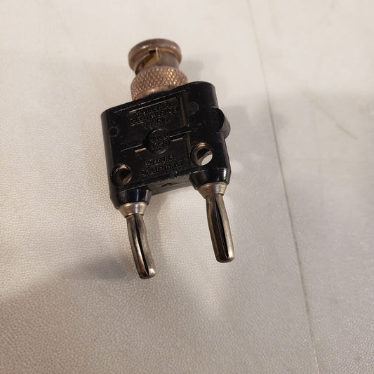 Pomona 1270 Banana Plug BNC Female To Double Male Banana Jacks