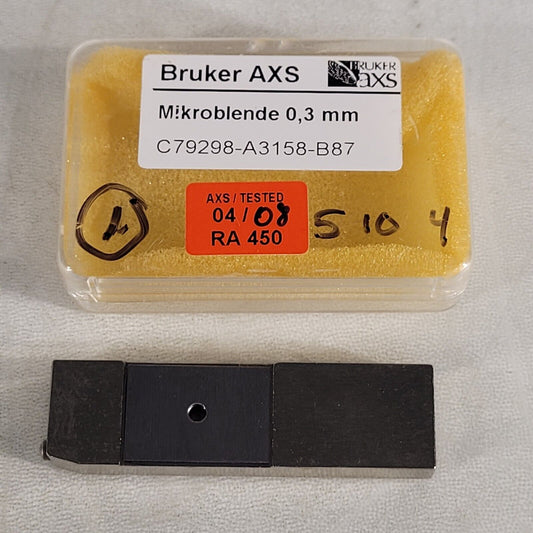 Bruker AXS C79298-A3158-B87 0.3mm Micro Aperture Mikroblende XRD Microbeam