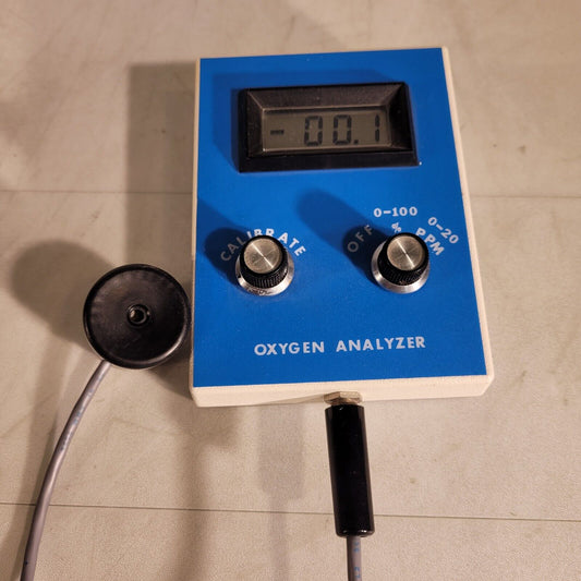 ESD OXAN 1210 PPM Oxygen Analyzer Digital Meter Engineered Systems And Designs