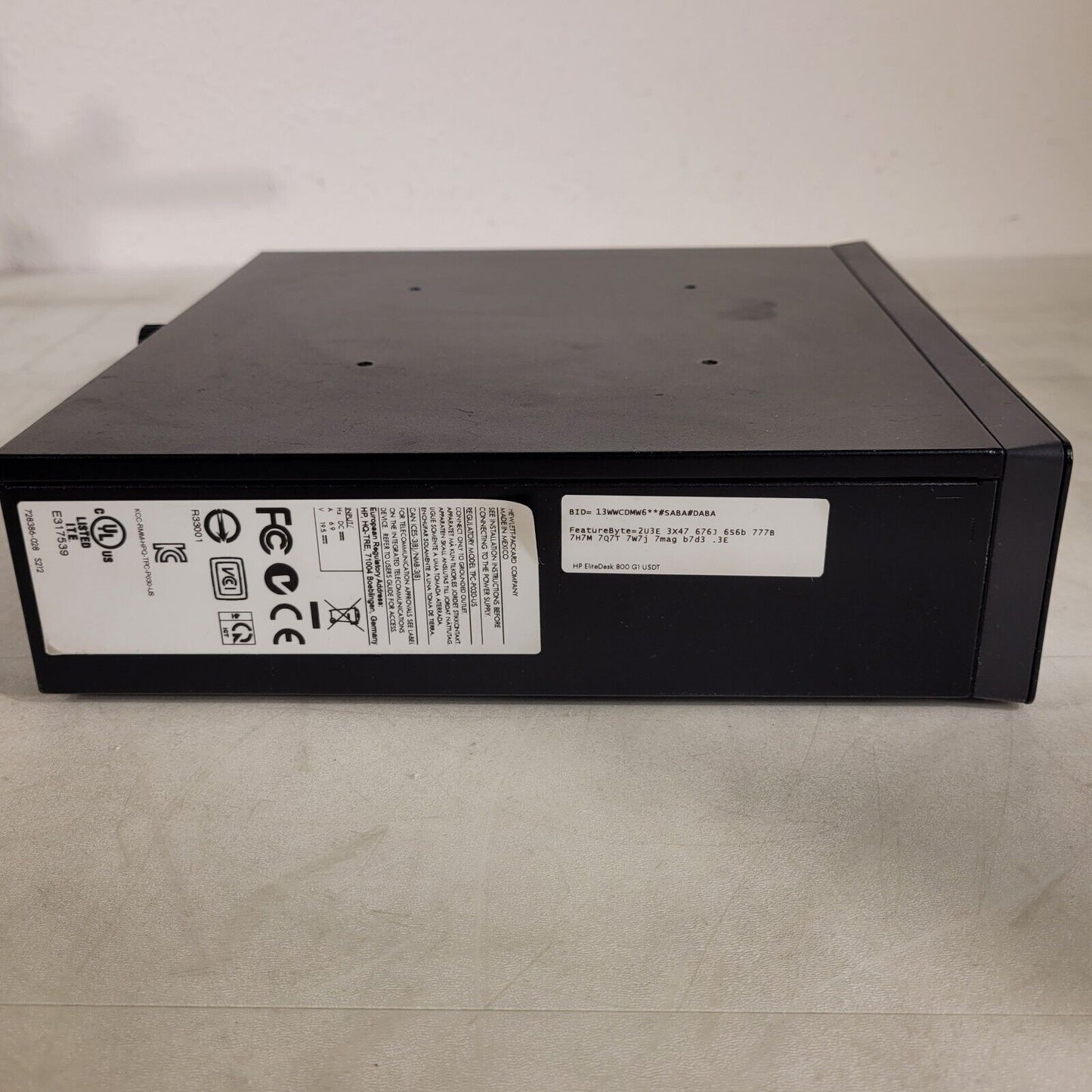 HP EliteDesk 800 G1 USDT Desktop 3.2Ghz CPU 8GB Ram 256GB SSD Core i7 vPro