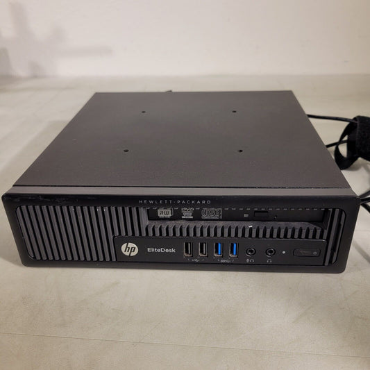 HP EliteDesk 800 G1 USDT Desktop 3.2Ghz CPU 8GB Ram 250GB HDD Windows 7