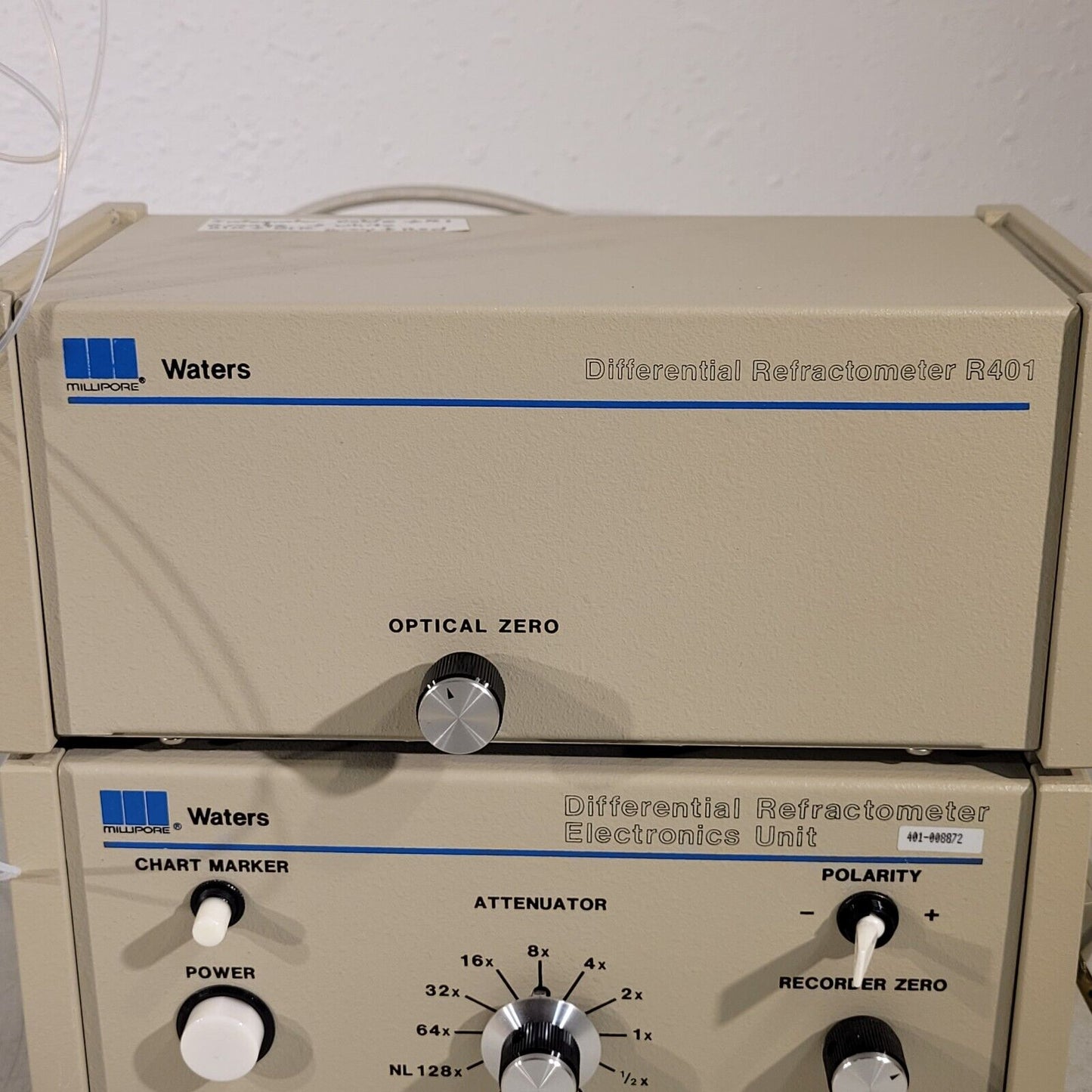 Waters R401 Differential Refractometer And Differential Electronics R-401