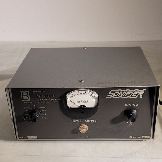 Branson LS75 Sonifier Power Supply Controller Sonicator Tuner 115V 60Hz