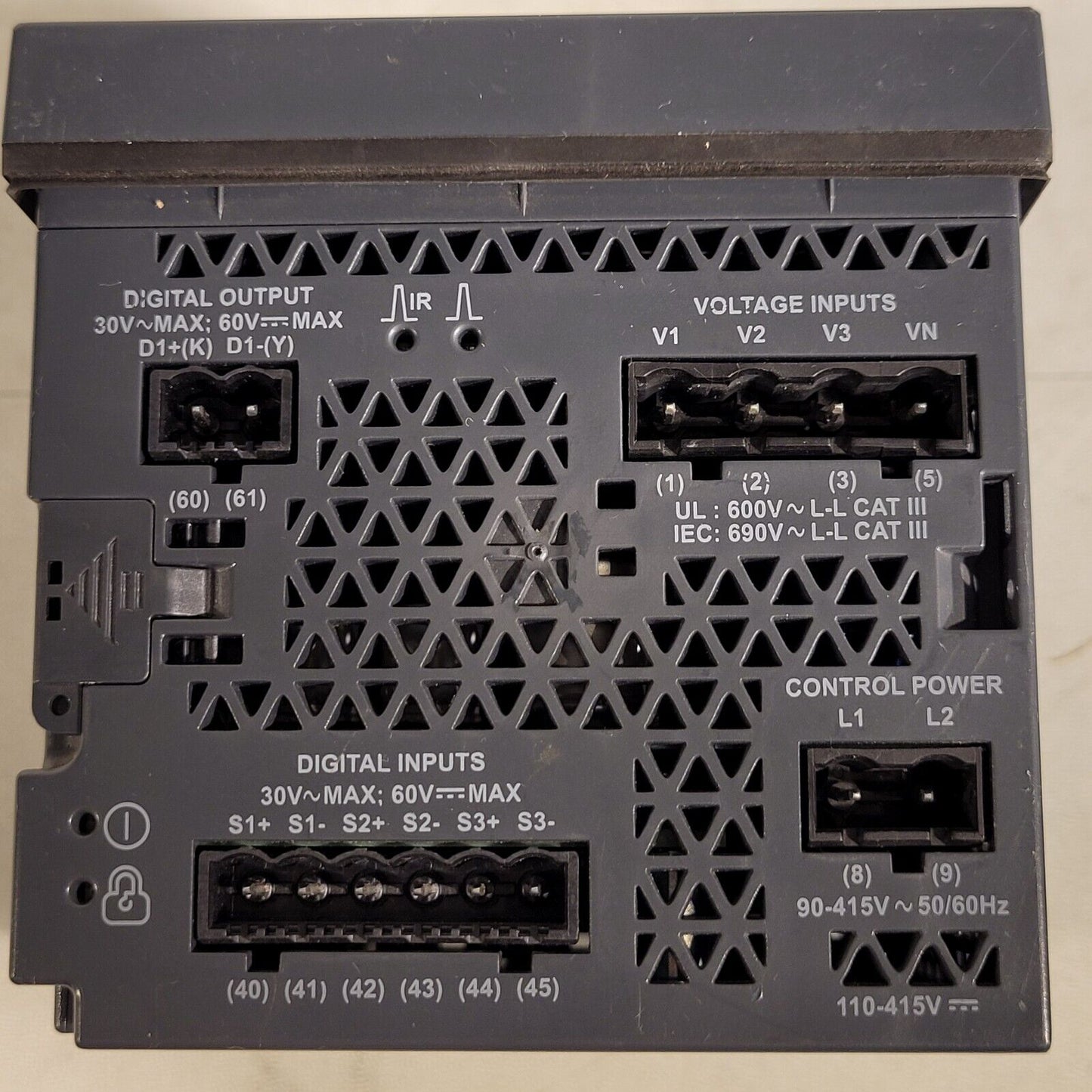 Siemens 9410 Integrated LCD Metering Device Control Screen SR-1902A084-02