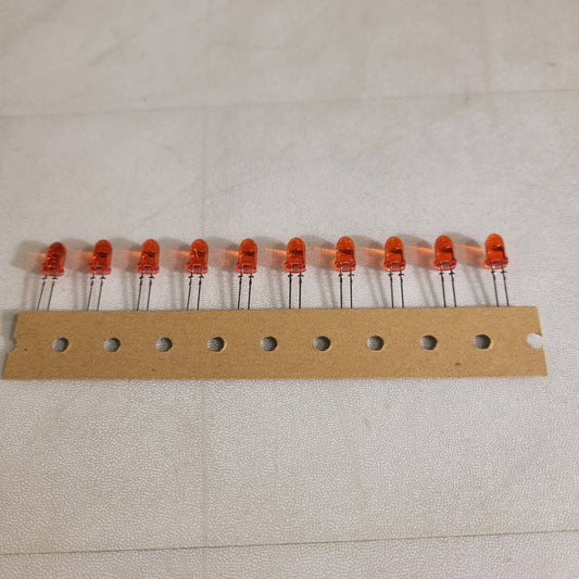 Broadcom HLMP-EJ36-R0PDD Orange LED Thru-Hole THT Lights *Price Per 10 LEDs*