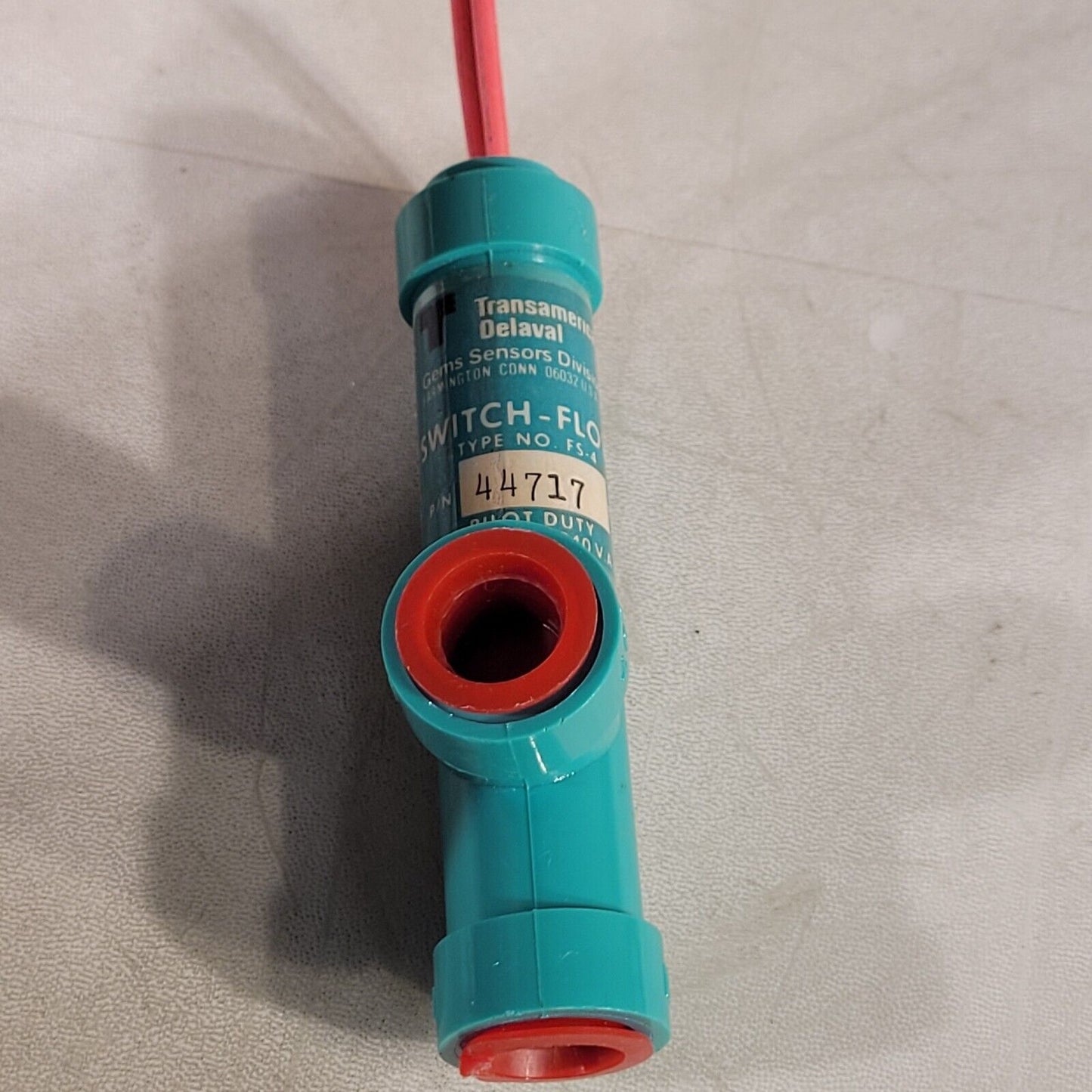 Transamerica Delaval FS-4 44717 Switch Flow Gems Sensor