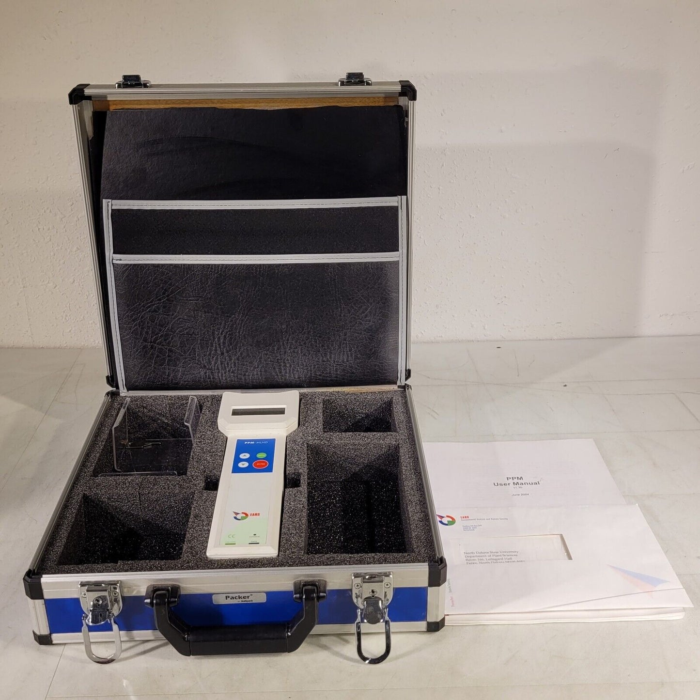 Ears PPM MLHD Plant Photothesis Meter In Need Of New Battery w/ Manual