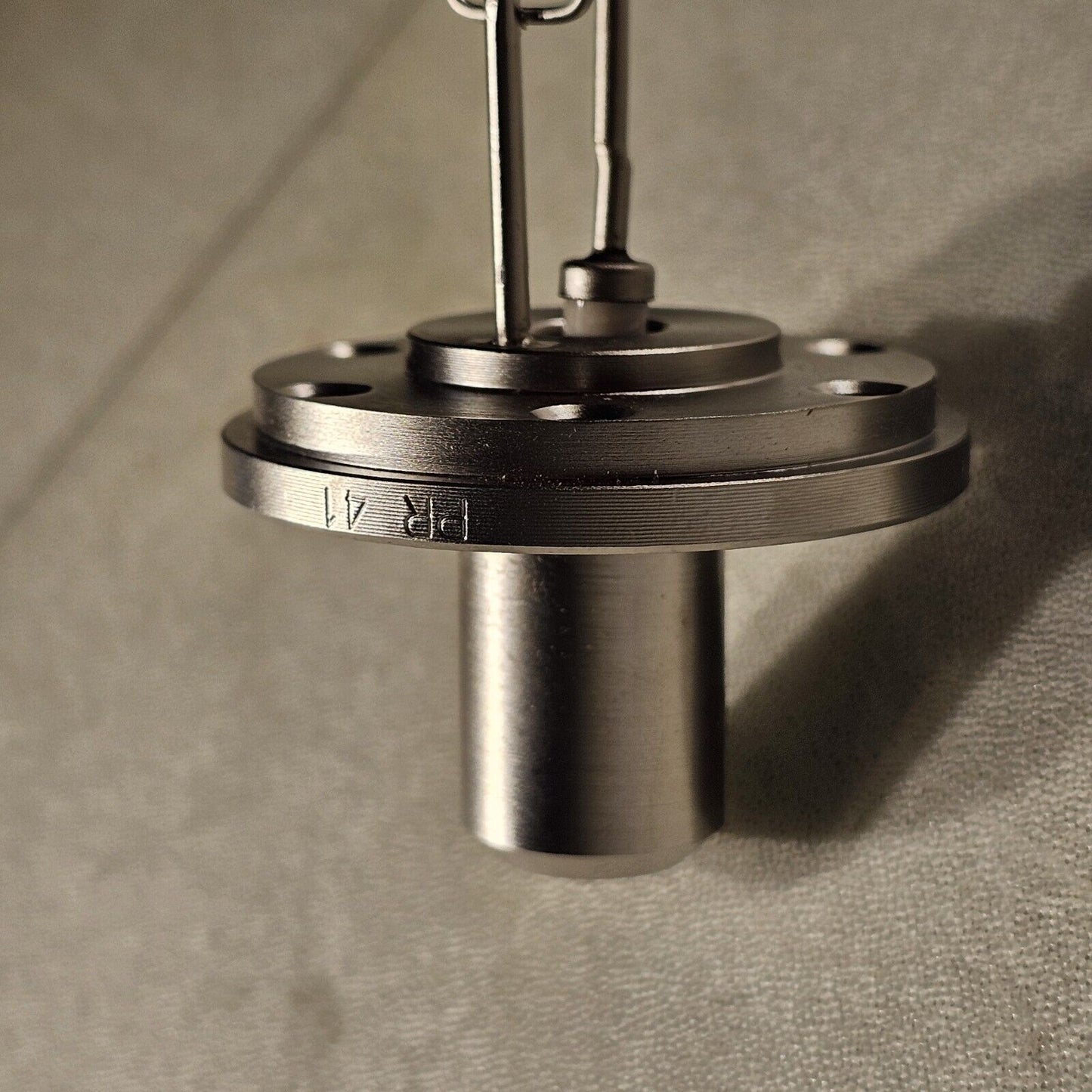 Varian PR 41 Ion Vacuum Tube Gauge Stainless Steel Feedthrough