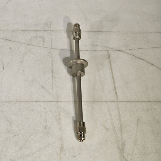 KF16 NW16 High Vacuum Gas Feedthrough Flange 1/4" Swagelok Tube QF16