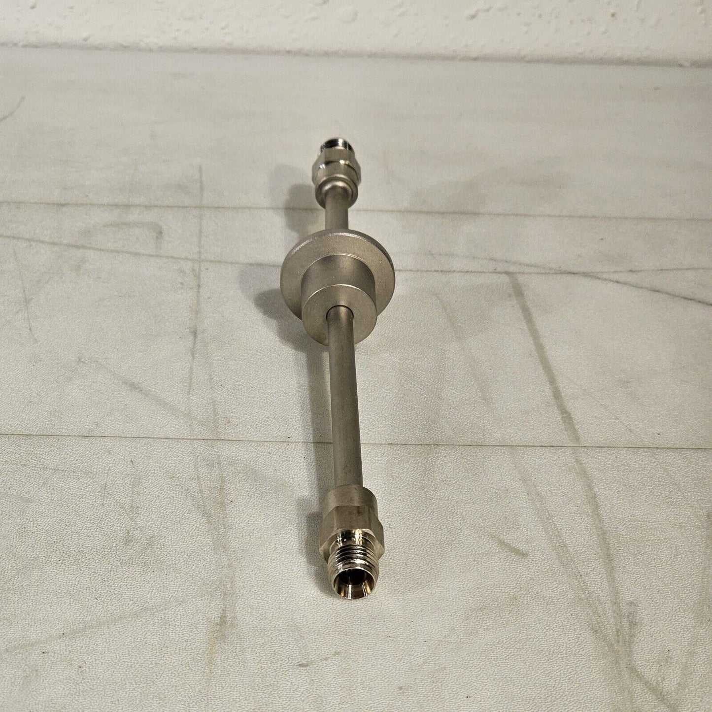 KF16 NW16 High Vacuum Gas Feedthrough Flange 1/4" Swagelok Tube QF16