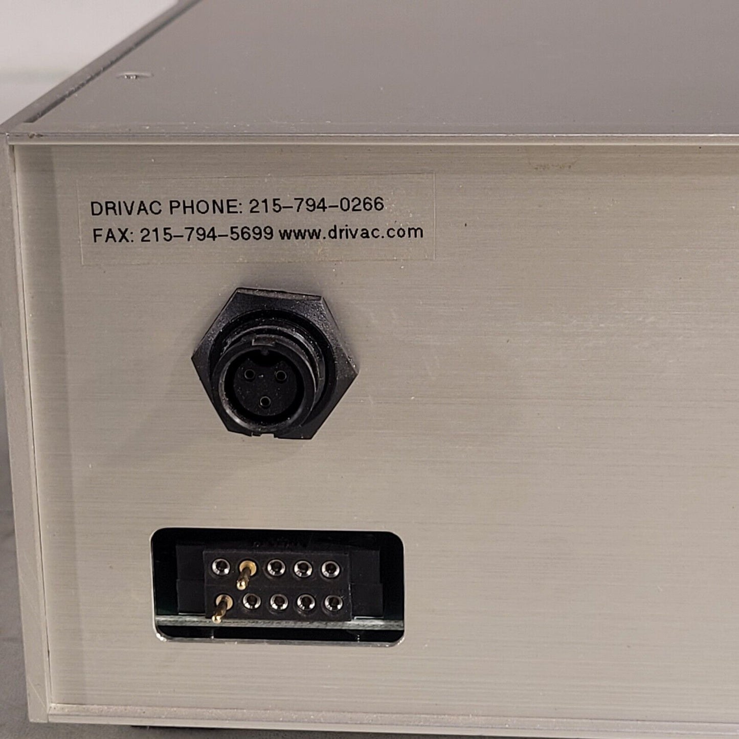 DriVac RS-200 Ion Turbo High Vacuum Pump Controller Power Supply Turbomolecular
