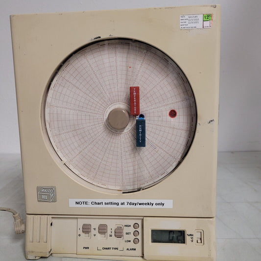 White Box Omega CT485-AL Temperature And Humidity Chart Recorder