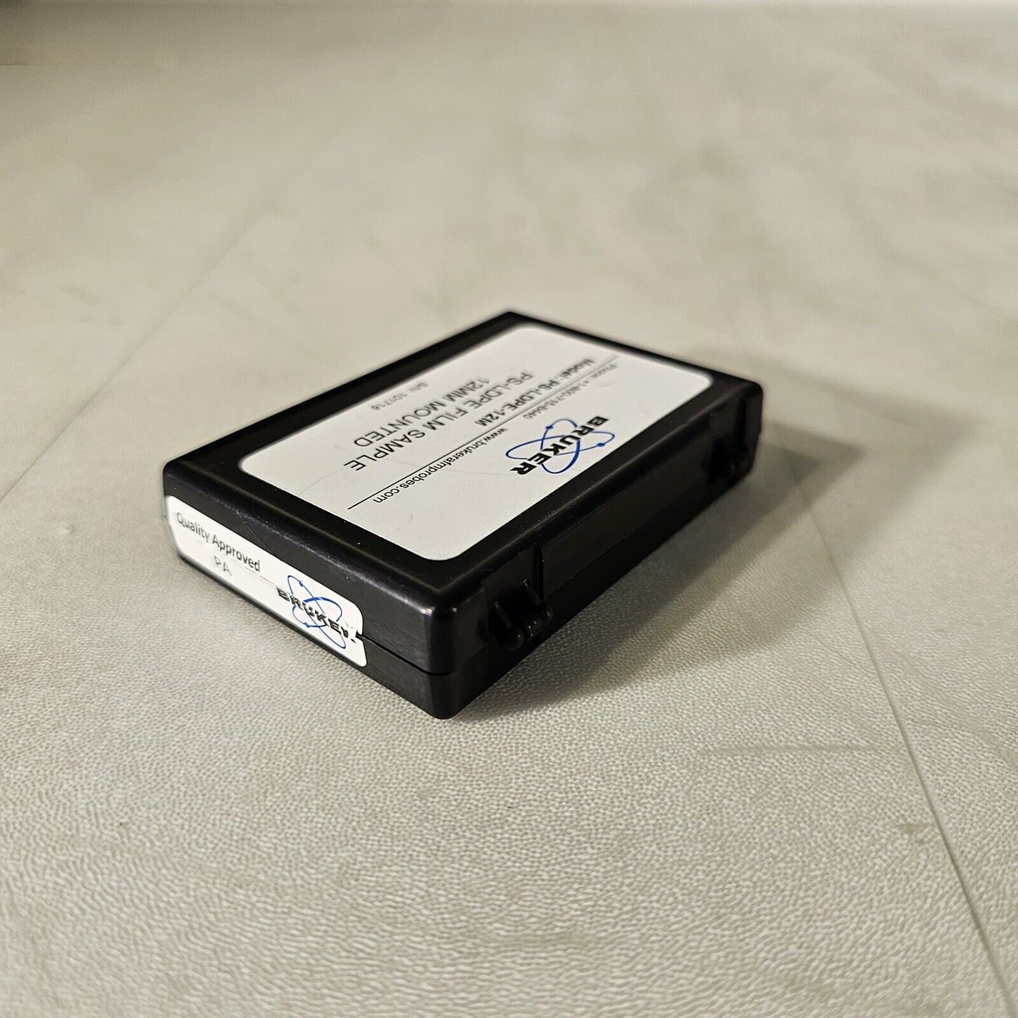 Bruker PS-LDPE-12M 12mm Mounted LDPE Film Surface AFM SPM QNM Sample Veeco