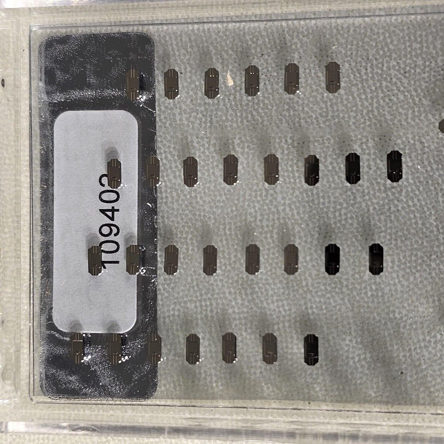 MikroMasch HQ:XSC11/Pt Pack of 29 AFM Cantilevers 4 Tips Per Probe uMasch SPM