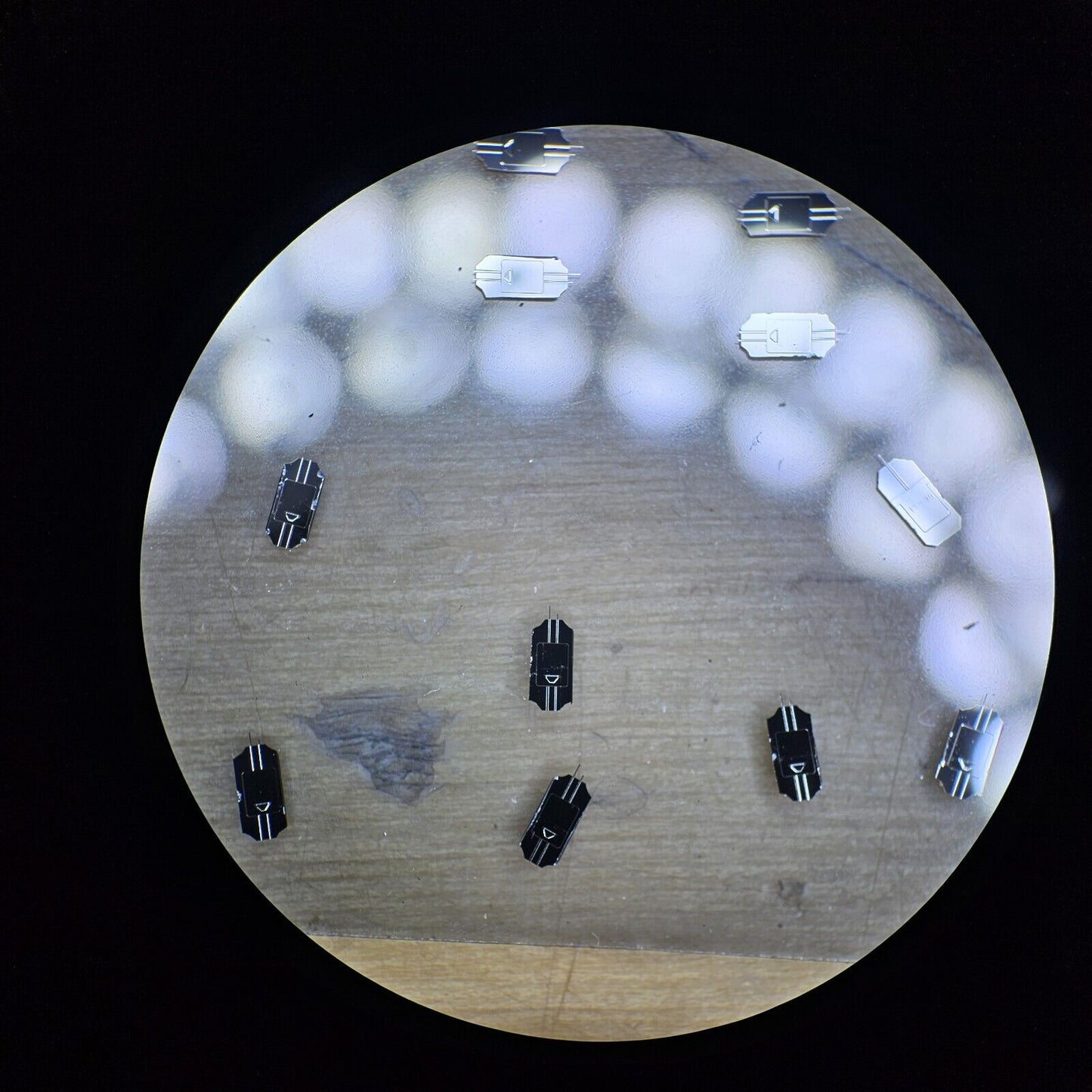 MikroMasch HQ:XSC11/Pt Pack of 29 AFM Cantilevers 4 Tips Per Probe uMasch SPM