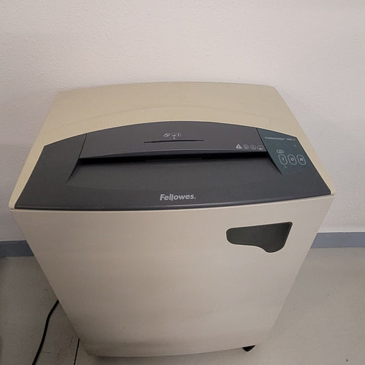 Fellowes 380C-2 Power Shred Strip Cross Cut Shredder 16-Sheet 38385