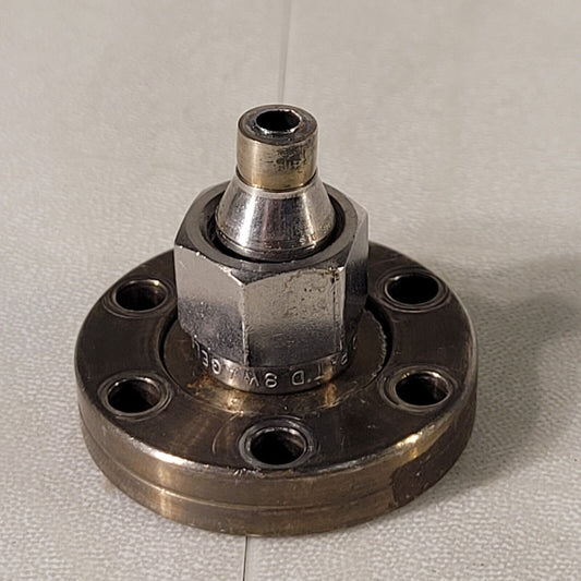 Huntington 1/4" Swagelok To 1.33 CF Rotatable Conflat DN16CF Adapter High Vacuum