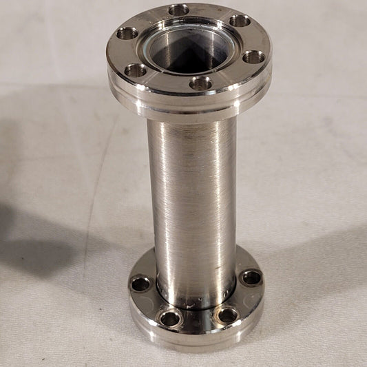 1.33" Conflat Full Nipple DN16CF CF High Vacuum One Rotatable, Fixed 3" Length