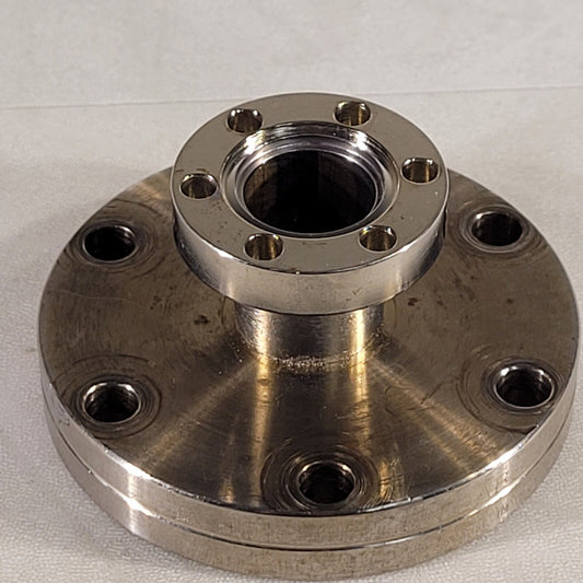 Huntington 1.33" CF DN16CF To 2.75" Conflat Adapter High Vacuum Nipple SS