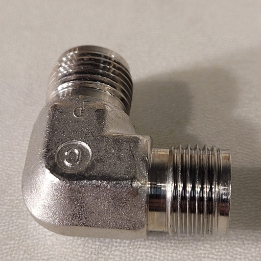 3/8" Swagelok 90 Degree Right Angle Elbow Connector Female-To-Female Adapter