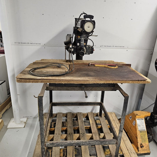 Sears Craftsman 113 12" Radial Arm Saw With Fixed Stand