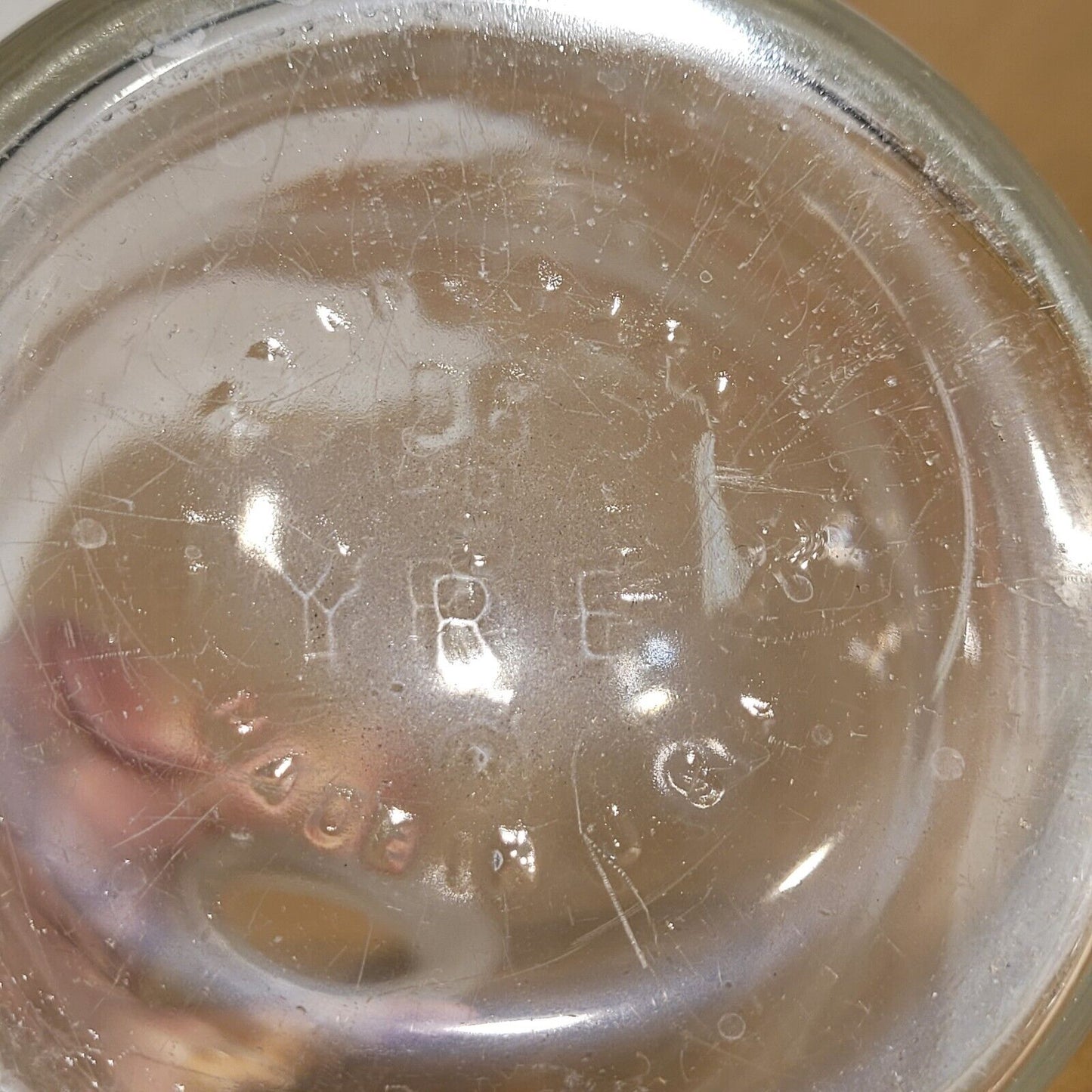 Pyrex 06 Glass Bottle Thick Walled Laboratory Lab Glassware Vessel Jar