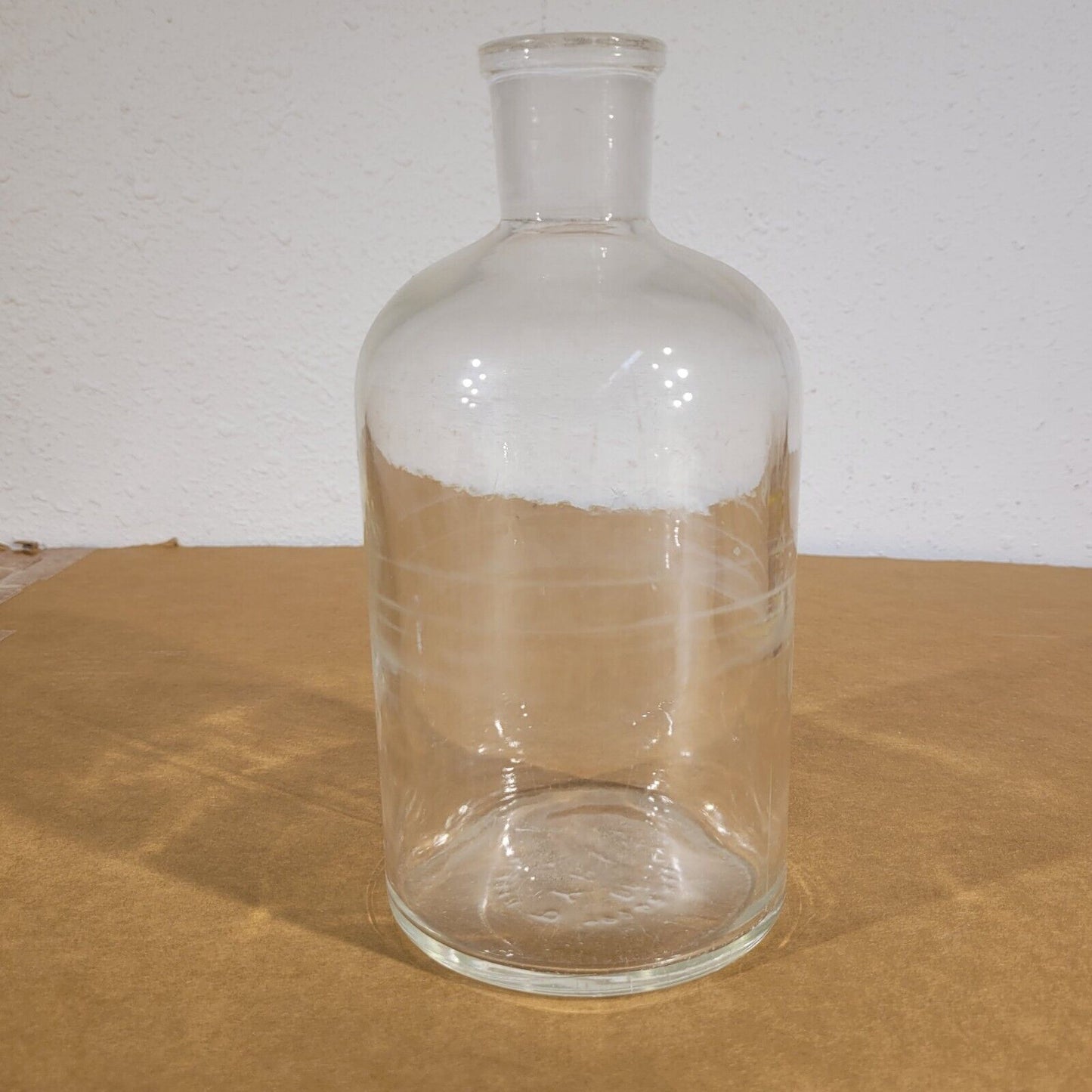 Pyrex 06 Glass Bottle Thick Walled Laboratory Lab Glassware Vessel Jar