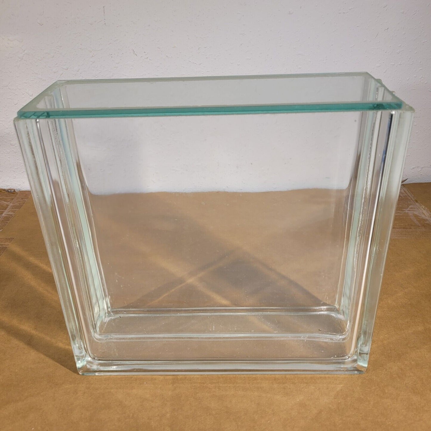 Glass Laboratory Apparatus Chromatotank Lab Glassware 11.75"x 11"x 4" With Lid