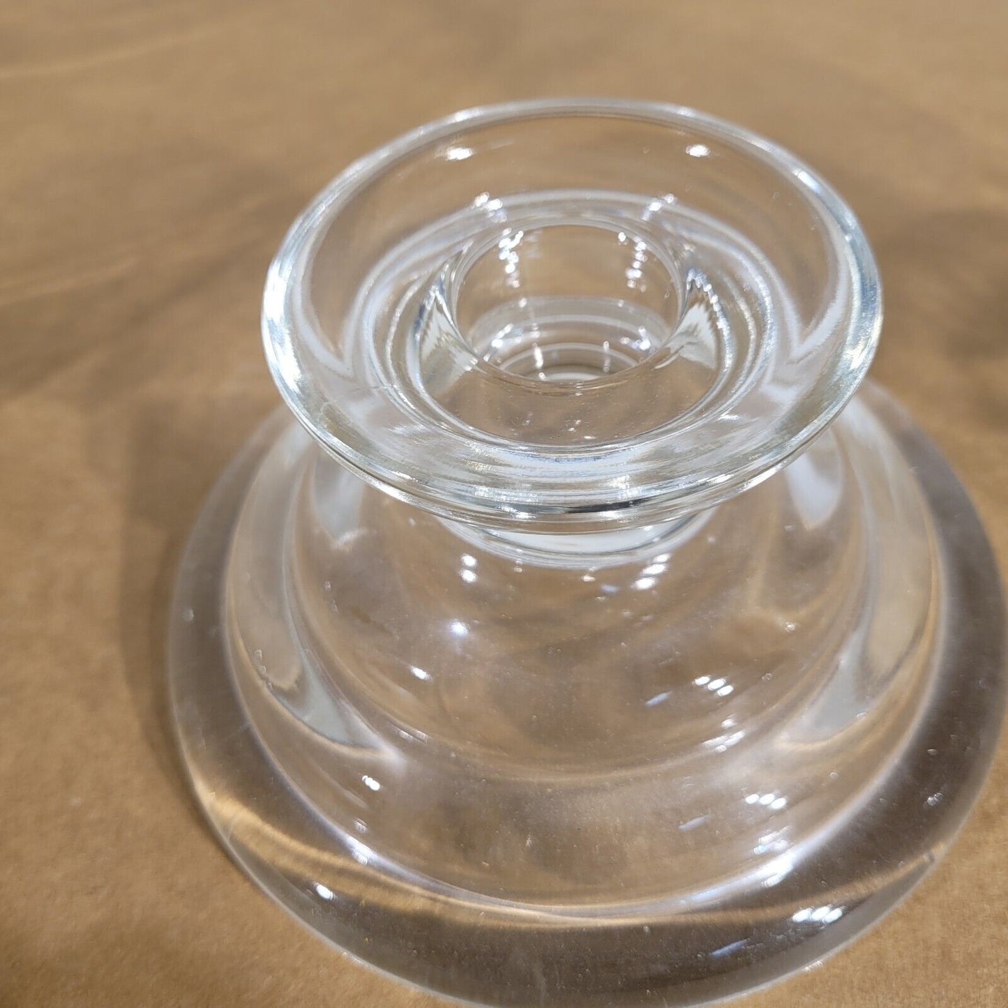 Double Decanter 4 Pieces Clear Glass Stacking Apothecary Laboratory Glassware