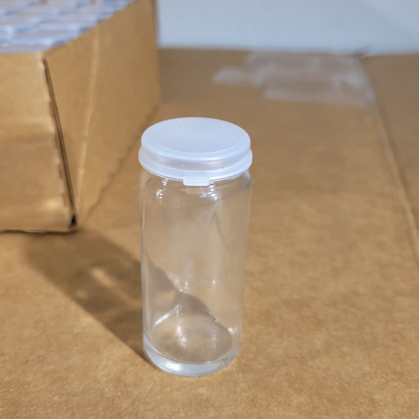 Wheaton 225540 40ml Glass Sample Bottle Vial With Plastic Snap Cap 72 Sets