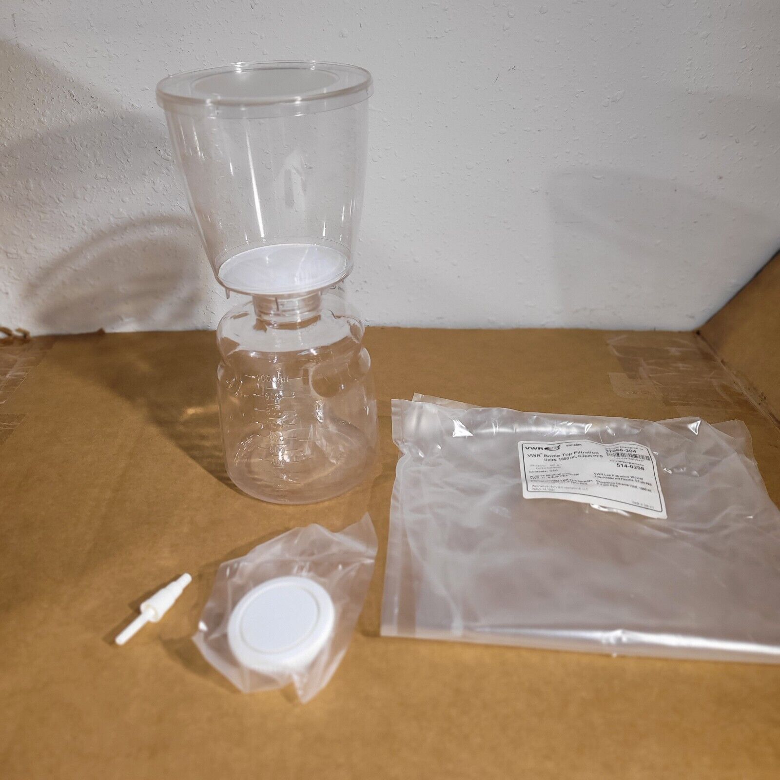 Filter Vwr VWR 97066-204 Bottle Top Filtration Units 1000ml 0.2um PES Old Stock ...