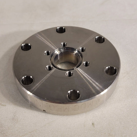 MDC 2.75" DN35CF Conflat To 1.33" CF DN16CF Zero Length Adapter High Vacuum
