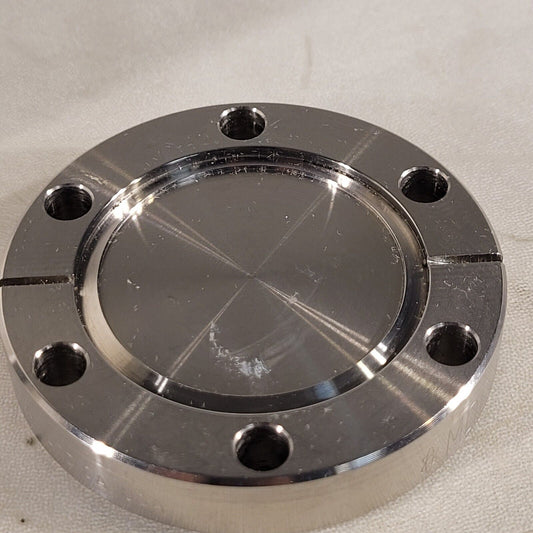 MCD 2.75" CF Conflat Blank Flange DN35CF High Vacuum Stainless Steel SS304
