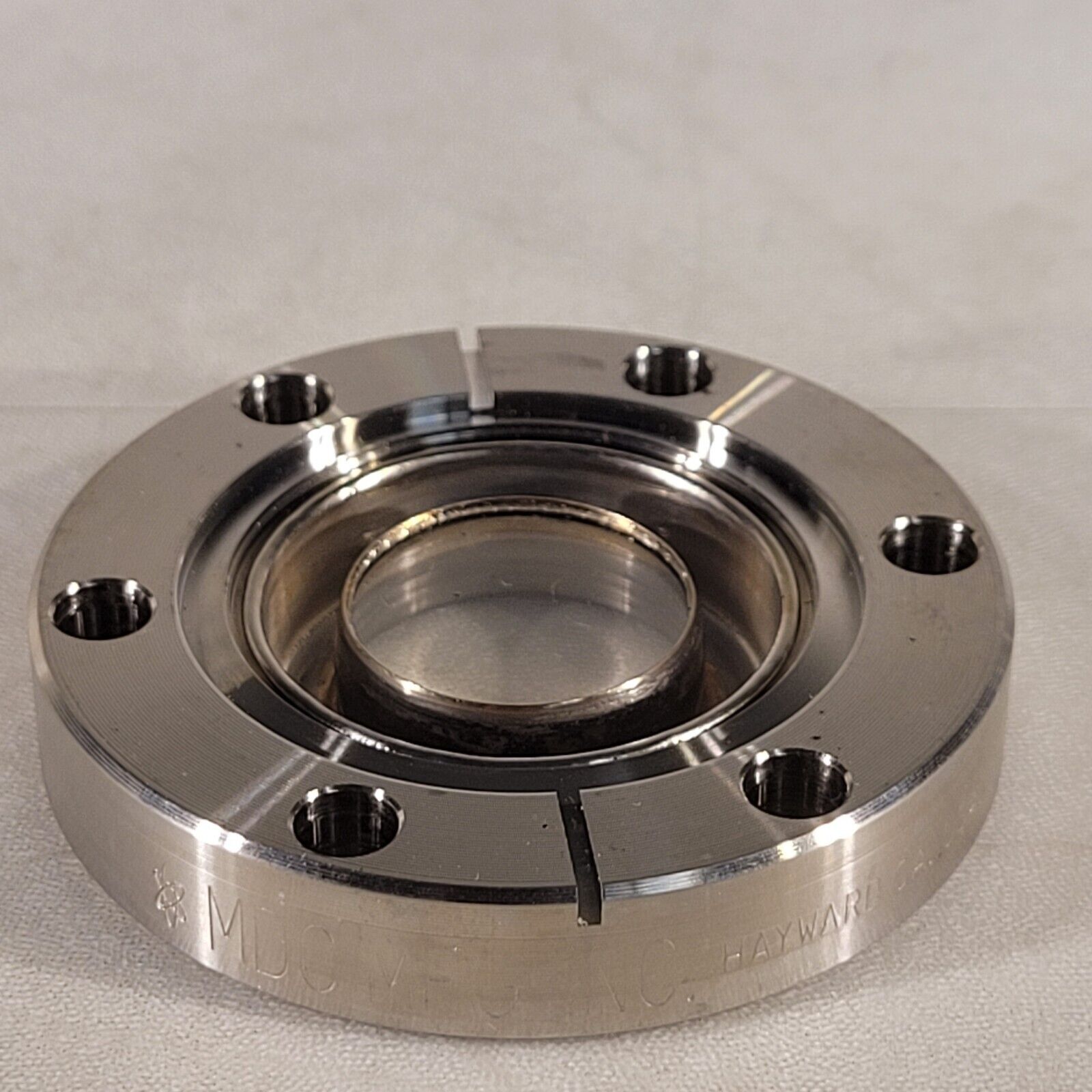 MCD 2.75" CF Conflat Viewport Flange DN35CF Ultra High Vacuum 7/8" Por ...