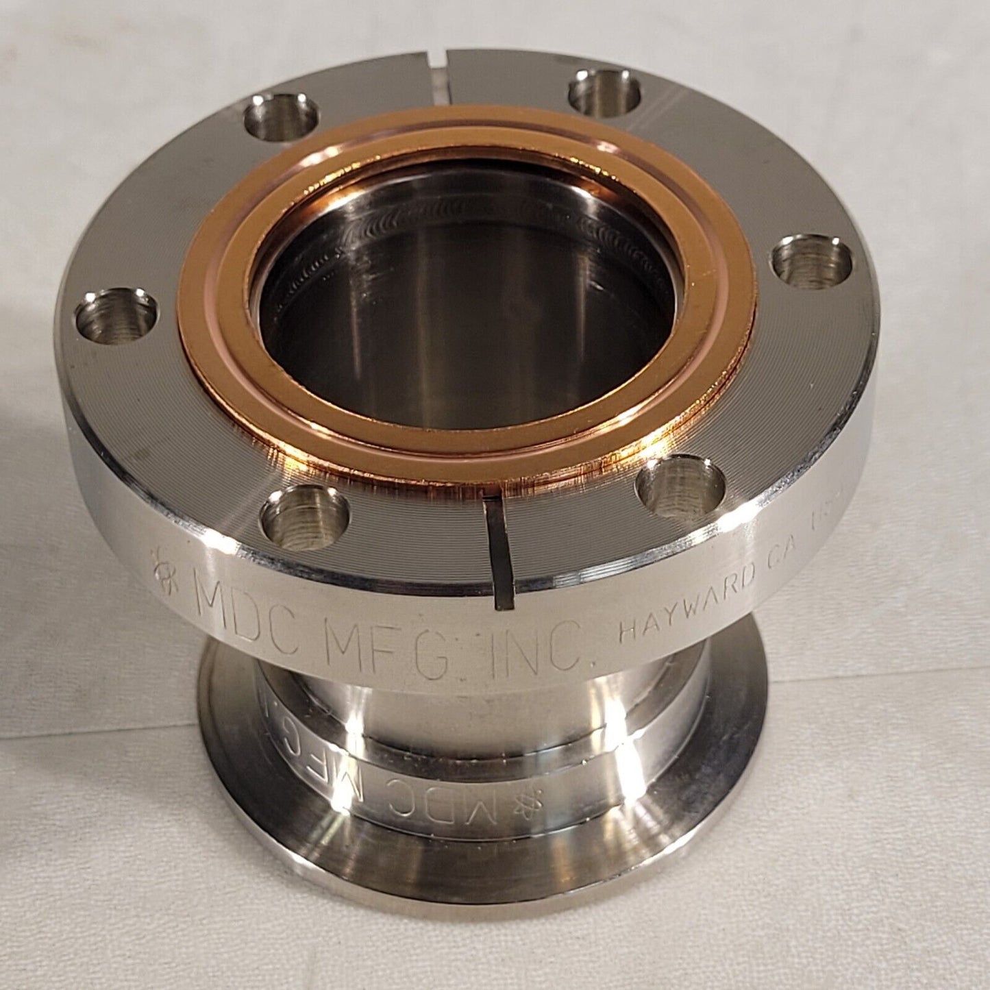 MDC 2.75" CF Conflat DN35CF To KF40 NW40 Adapter Nipple High Vacuum Stainless
