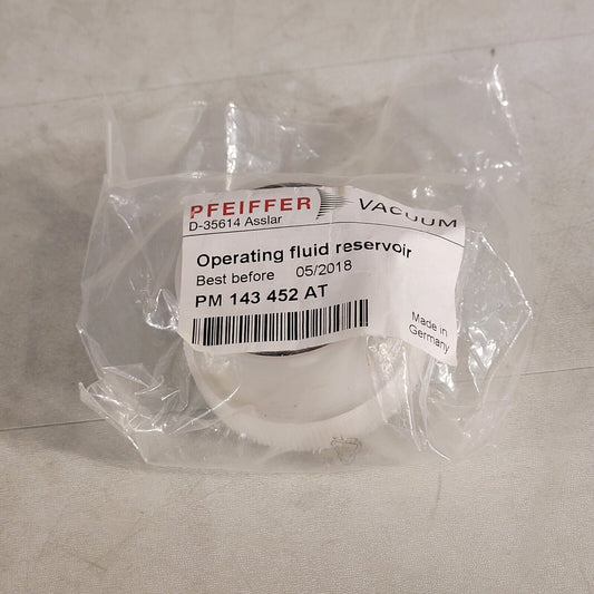 Pfeiffer PM 143 452 AT Operating Fluid Reservoir for HiPace 400/700 Old Stock