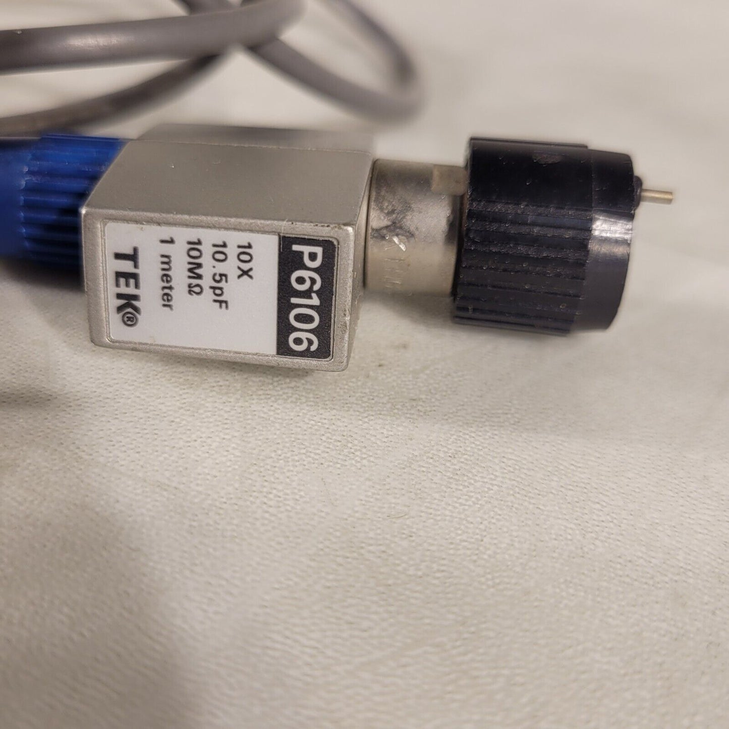 Tek P6106 10X 10.5pF 10M Ohm Oscilloscope Probe 1 Meter