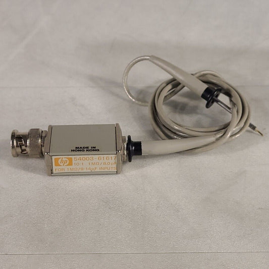 HP 54003-61617 Oscilloscope Probe 10:1 1M Ohm  8.0pF Hewlett Packard