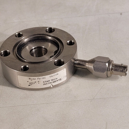 Star Tech PV-16C Cylinder Pressure Sensor BNC Connector Load Cell