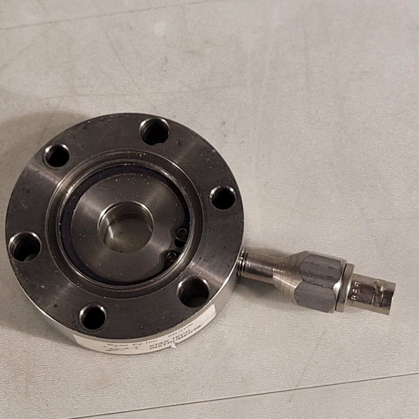 Star Tech PV-16C Cylinder Pressure Sensor BNC Connector Load Cell