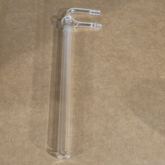 Chemglass Laboratory Chemical Bubbler 10" Glassware Schlenk Pyrex