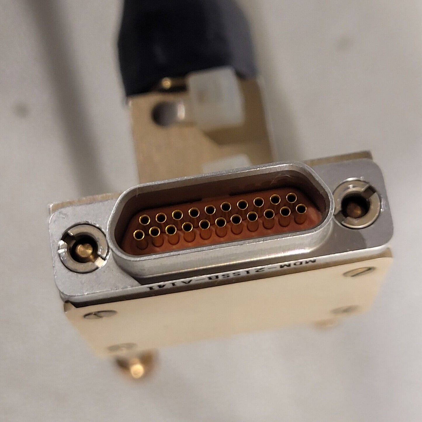 Cannon ITT MDM-21PSB-A142 Adapter Male To Female D-Sub Micro 21-Pin Cable 2ft