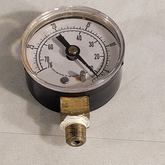 Pressure Gauge 0-30 Inches Of Mercury Vacuum Gauge 5-76 cm Of Mercury Vacuum
